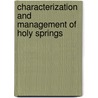 Characterization and Management of Holy Springs by Yihun Abdie