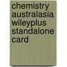 Chemistry Australasia Wileyplus Standalone Card door Allan Blackman