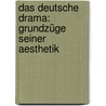 Das deutsche Drama: Grundzüge seiner Aesthetik by Weitbrecht Karl