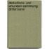 Deductions- und Urkunden-Sammlung, dritter Band