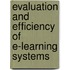 Evaluation And Efficiency Of E-learning Systems