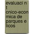 Evaluaci N T Cnico-Econ Mica de Parques E Licos