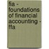 Fia - Foundations Of Financial Accounting - Ffa