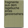 Fragmente aus dem Tagebuche eines Geistersehers by Karl Philipp Moritz