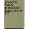 Geological Survey Professional Paper Volume 207 by Geological Survey