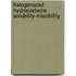 Halogenated Hydrocarbons Solubility-Miscibility