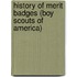 History Of Merit Badges (Boy Scouts Of America)