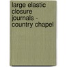 Large Elastic Closure Journals - Country Chapel by Delicious Stationery