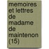 Memoires Et Lettres de Madame de Maintenon (15)