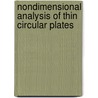 Nondimensional Analysis of Thin Circular Plates door Ashish Gupta