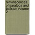 Reminiscences of Saratoga and Ballston Volume 2