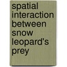 Spatial Interaction Between Snow Leopard's Prey door Suraj Upadhaya