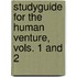 Studyguide For The Human Venture, Vols. 1 And 2