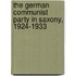 The German Communist Party in Saxony, 1924-1933