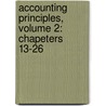 Accounting Principles, Volume 2: Chapeters 13-26 by Paul D. Kimmel