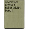 Cio-brevier  Ernste It - Heiter Erklärt  Band I door Helmut Steigele