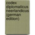 Codex Diplomaticus Neerlandicus (German Edition)
