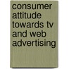 Consumer Attitude Towards Tv And Web Advertising door Harish Gautam