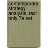 Contemporary Strategy Analysis, Text Only 7e Set door Robert M. Grant