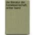 Die Literatur der Heilwissenschaft, Dritter Band