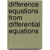 Difference Equations from Differential Equations door W. Lick