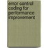 Error Control Coding for Performance Improvement