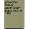 Geological Survey Water-Supply Paper Volume 1866 door Wales Llantrithyd