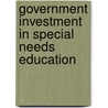 Government investment in Special Needs Education door Salome Mullei