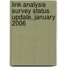 Link Analysis Survey Status Update, January 2006 door Xiaoning Yang