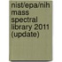 Nist/Epa/Nih Mass Spectral Library 2011 (Update)