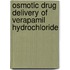 Osmotic Drug Delivery of Verapamil Hydrochloride