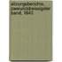 Sitzungsberichte, Zweiunddreissigster Band, 1840