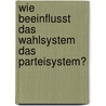 Wie Beeinflusst Das Wahlsystem Das Parteisystem? by Kevin Niehaus