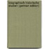 Biographisch-historische Studien (German Edition)