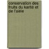 Conservation des fruits du karité et de l'aiéle