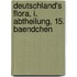 Deutschland's Flora, I. Abtheilung, 15. Baendchen