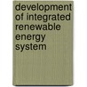Development Of Integrated Renewable Energy System door Sandip Deshmukh