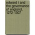 Edward I and the Governance of England, 1272-1307