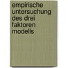 Empirische Untersuchung des Drei Faktoren Modells door Frank Menhart