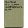 Fiorenzo di Lorenzo; eine kunsthistorische Studie door Weber