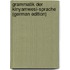 Grammatik Der Kinyamwesi-Sprache (German Edition)