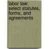 Labor Law: Select Statutes, Forms, and Agreements door Samuel Estreicher