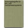 Leistungsbegriffe für Ein- und Mehrphasensysteme by Helmuth Spath