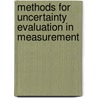 Methods for uncertainty evaluation in measurement by Gianfranco Genta