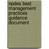 Npdes Best Management Practices Guidance Document door Joseph Gerard Cleary