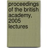 Proceedings of the British Academy, 2005 Lectures by P.J. Marshall