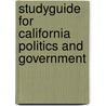 Studyguide for California Politics and Government door Cram101 Textbook Reviews