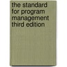 The Standard for Program Management Third Edition door Project Management Institute
