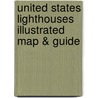 United States Lighthouses Illustrated Map & Guide by Bella Stander