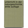 Unterricht in der Naturgeschichte, Dritte Auflage door Anton Friedrich Buesching